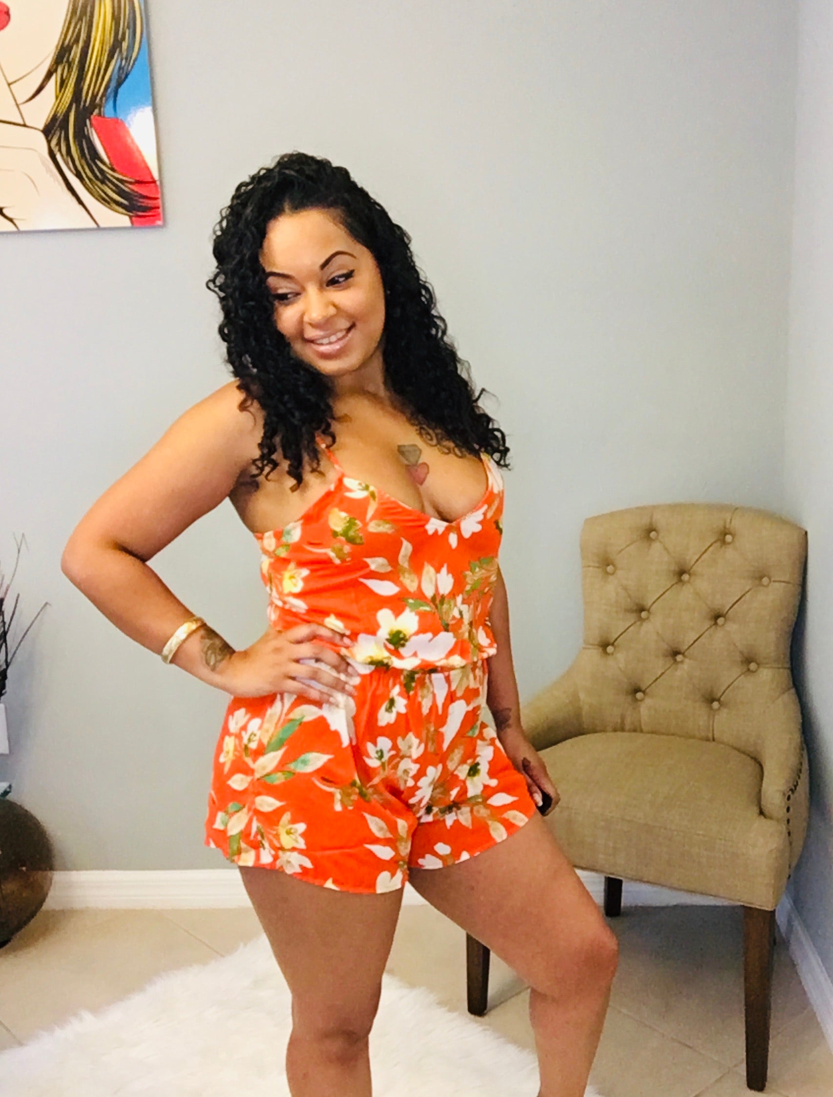 Lani Romper - Love Me Galore Boutique