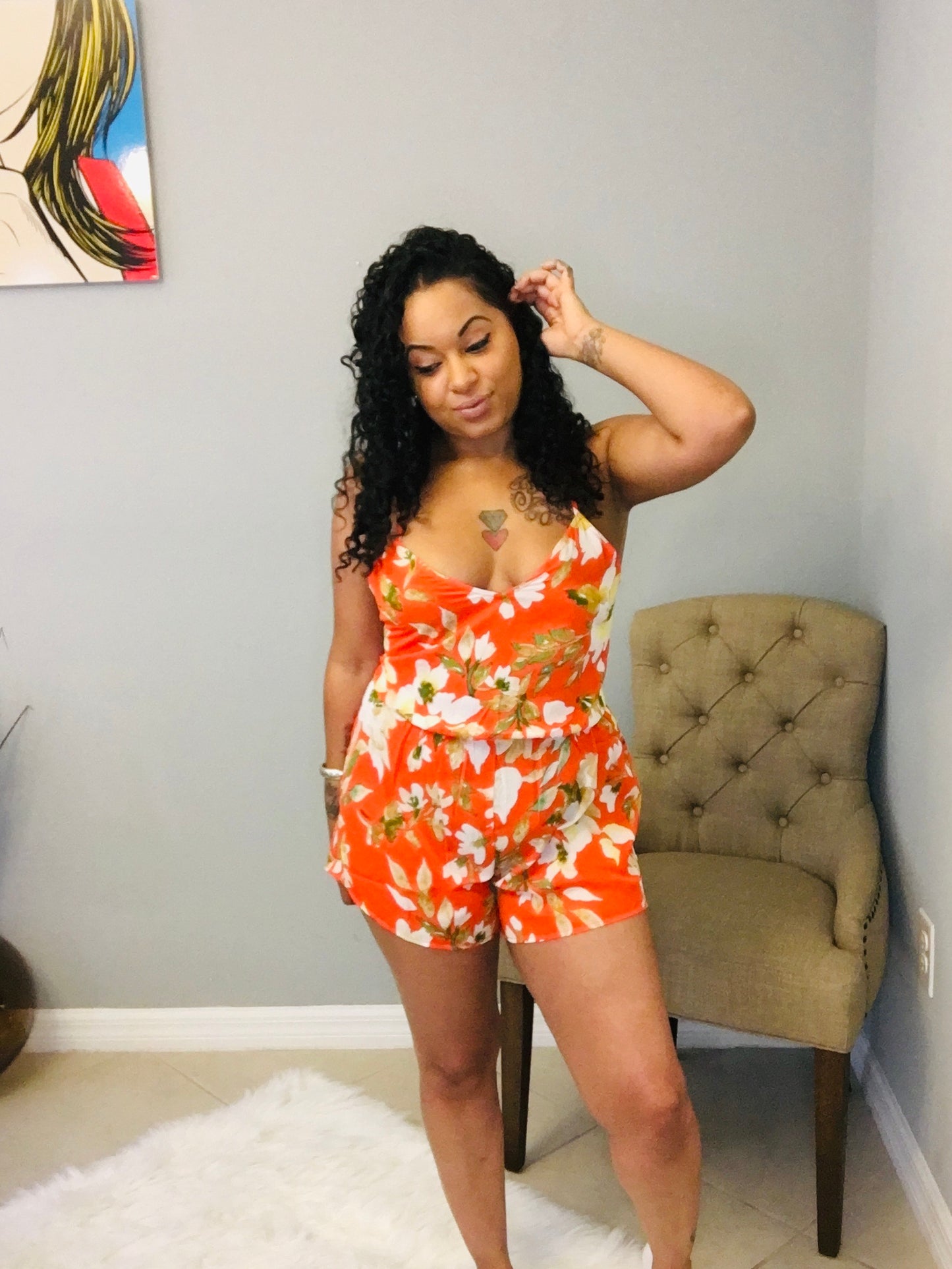 Lani Romper - Love Me Galore Boutique